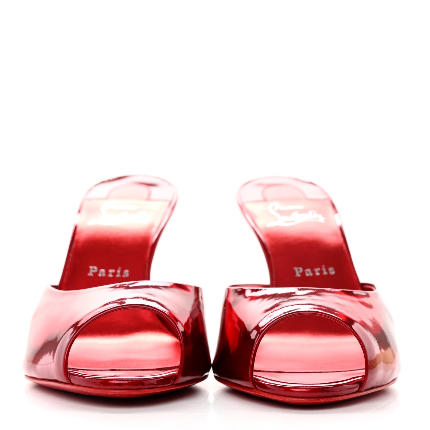 Metallic Patent Me Dolly 85 Pumps 39 Loubi