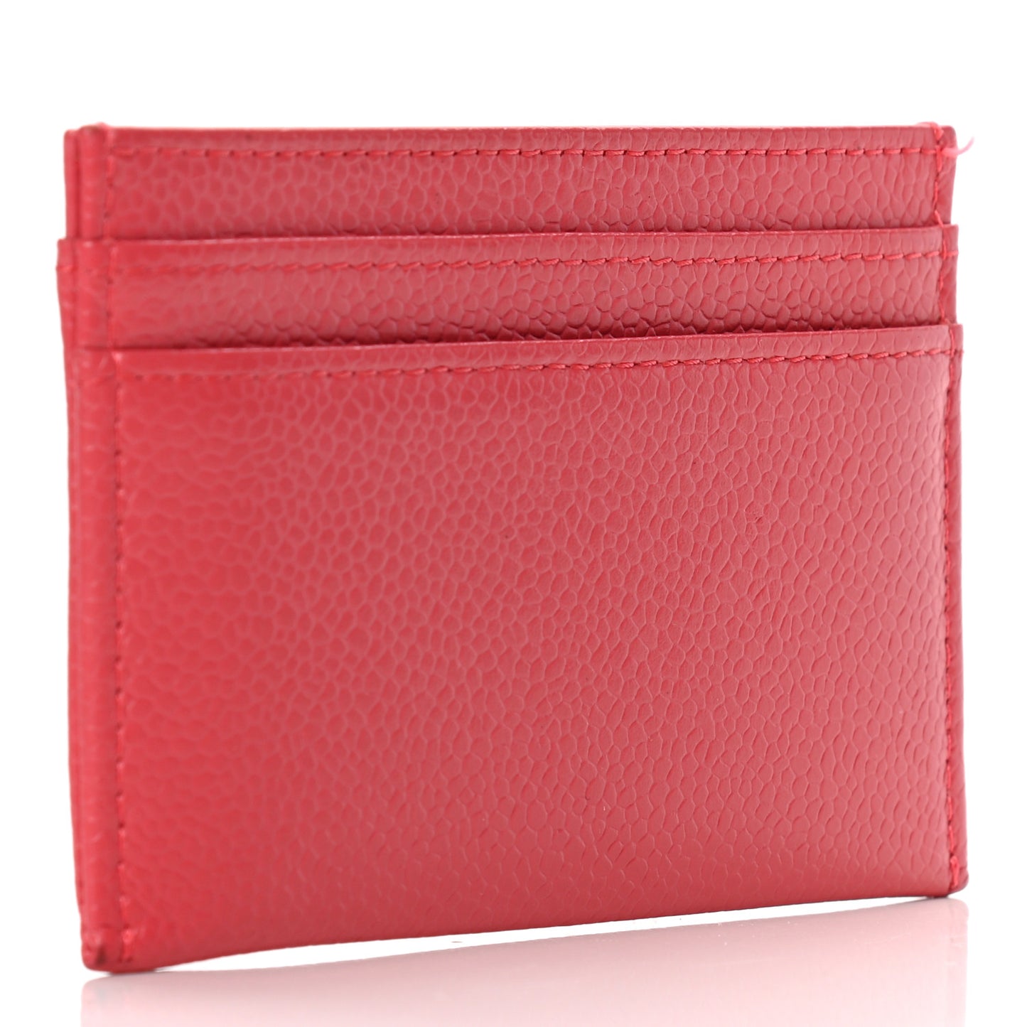 Caviar Timeless CC Card Holder Dark Red