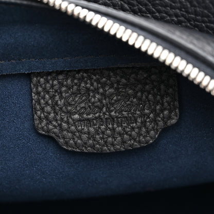 Loro Piana Grained Calfskin Sesia Crossbody Black 6 of 10