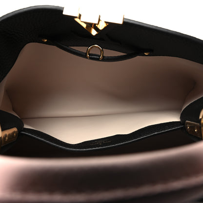 Louis Vuitton Taurillon Capucines MM Black 5 of 10