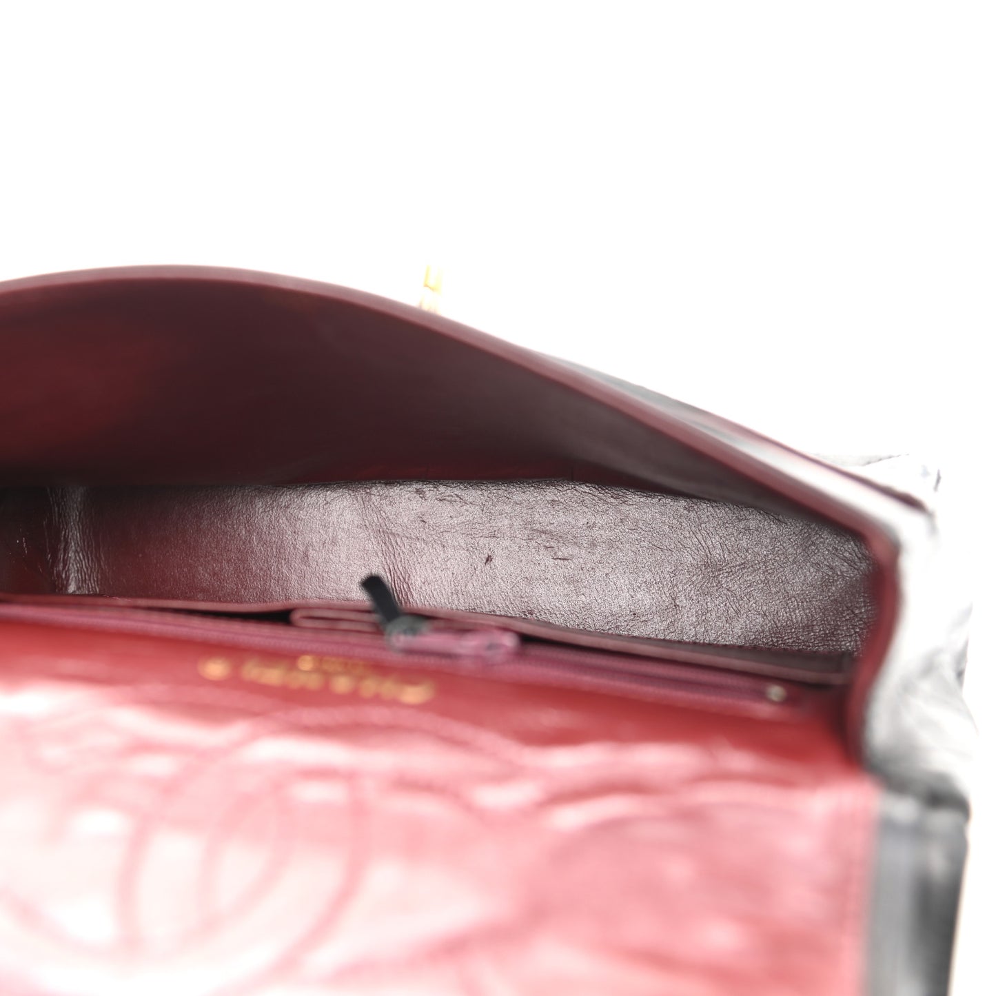 Lambskin Quilted Small Double Flap Bag Black