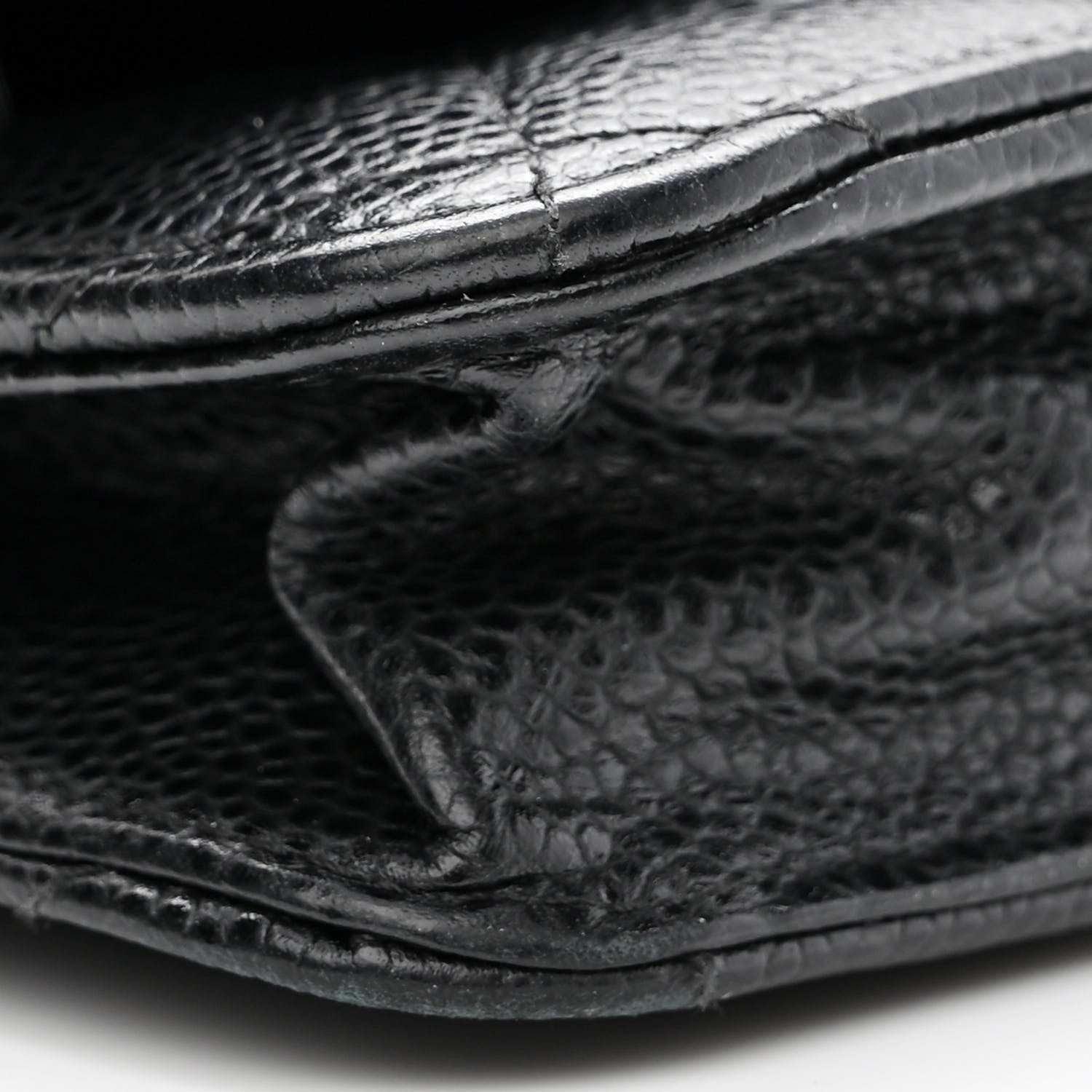Chanel Caviar Quilted Wallet On Chain WOC Black 9 of 13