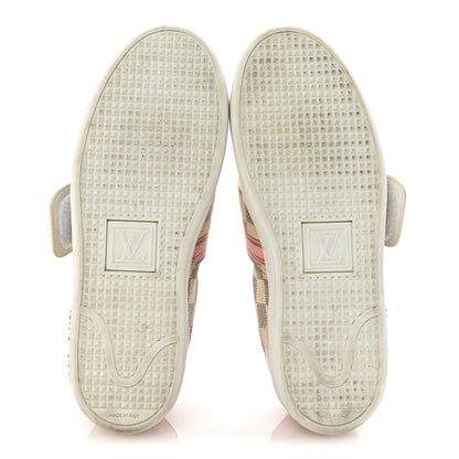 Louis Vuitton Damier Azur Summer Trunks Frontrow Sneaker 37 6 of 10