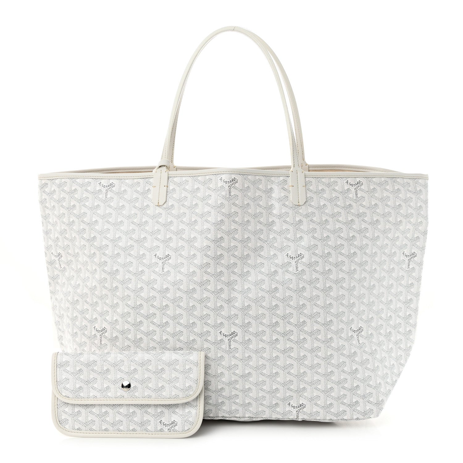 Goyard Goyardine Saint Louis GM White 1 of 12