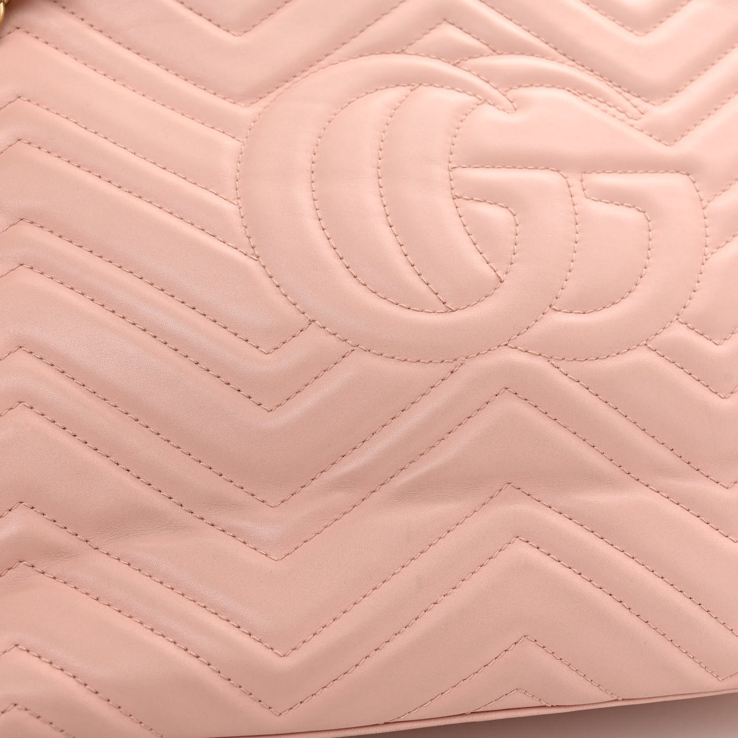 Calfskin Matelasse Medium GG Marmont Shoulder Tote Bag Perfect Pink