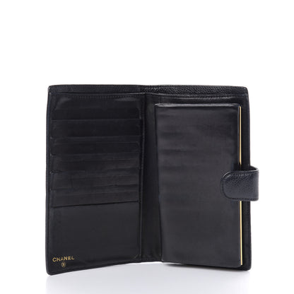 Chanel Caviar Timeless CC French Wallet Black 4 of 8