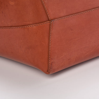 Mansur Gavriel Calfskin Small Shopping Tote Brandy 12 of 15