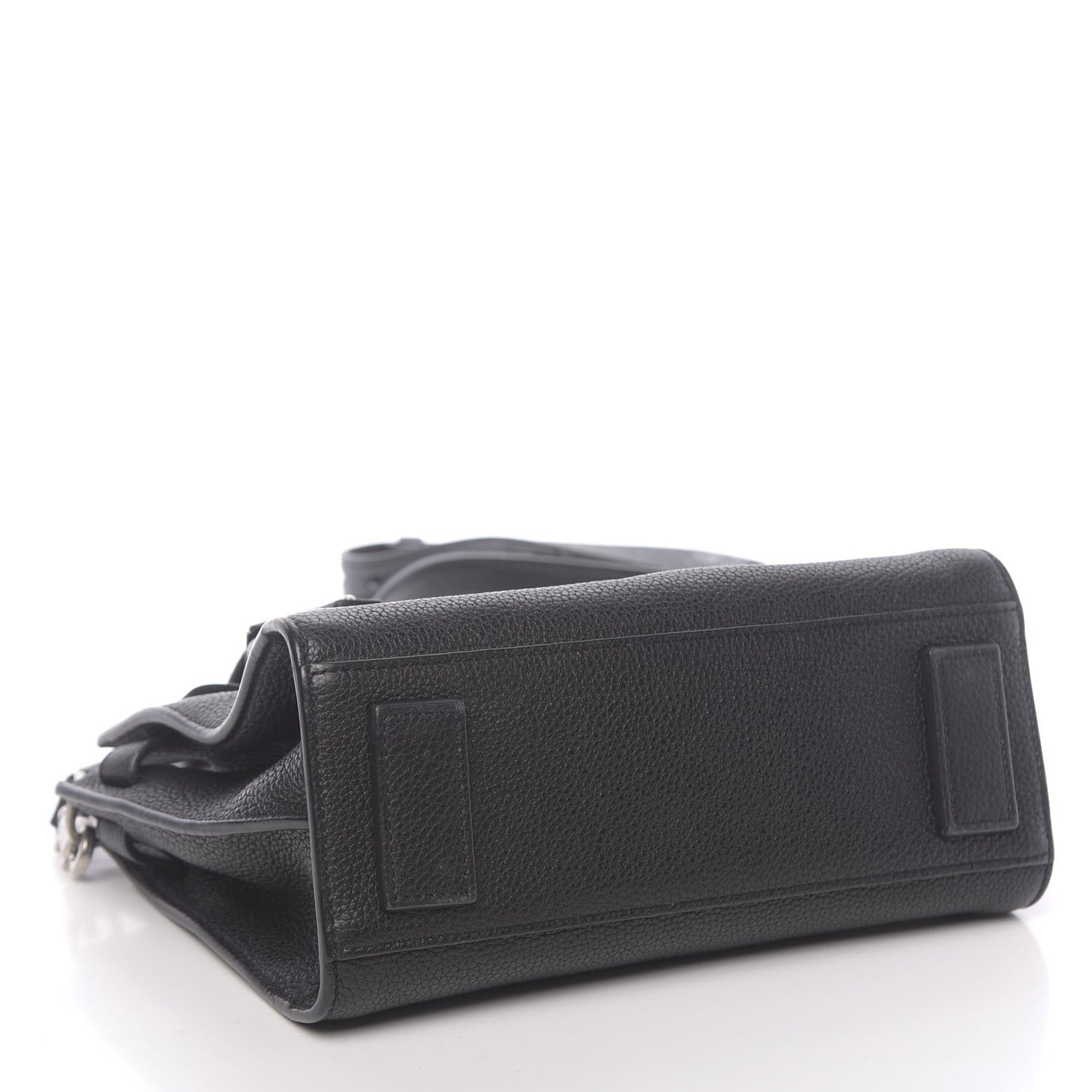 Grained Calfskin Nano Sac De Jour Souple Black