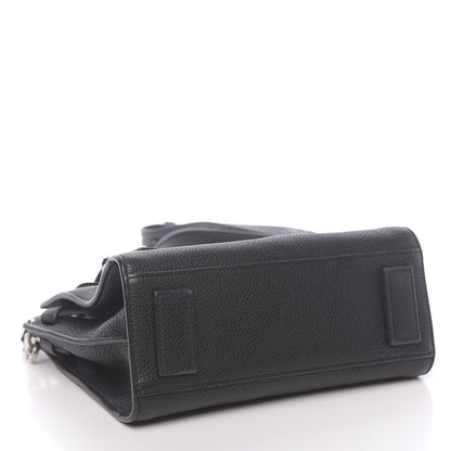 Saint Laurent Grained Calfskin Nano Sac De Jour Souple Black 4 of 10