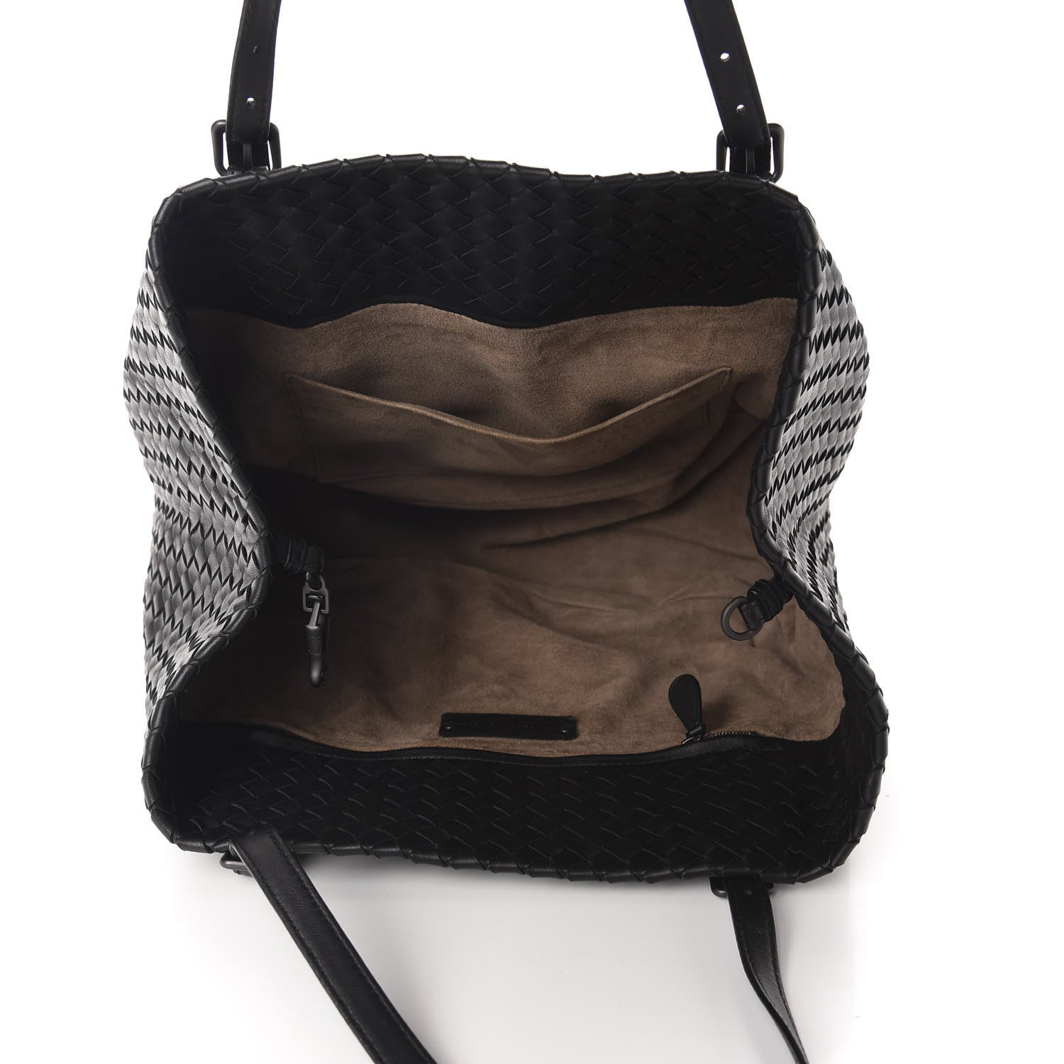 Bottega Veneta Nappa Intrecciato Medium Seamless Tote Black 5 of 12