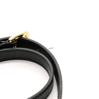 Gucci Calfskin Mini Horsebit 1955 Camera Shoulder Bag  Black 12 of 12