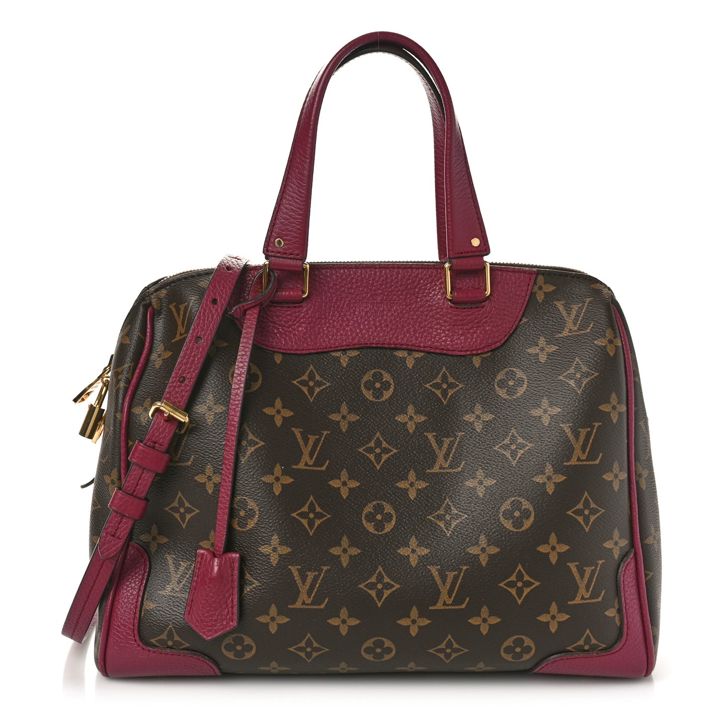 LOUIS VUITTON Monogram Retiro NM Raisin
