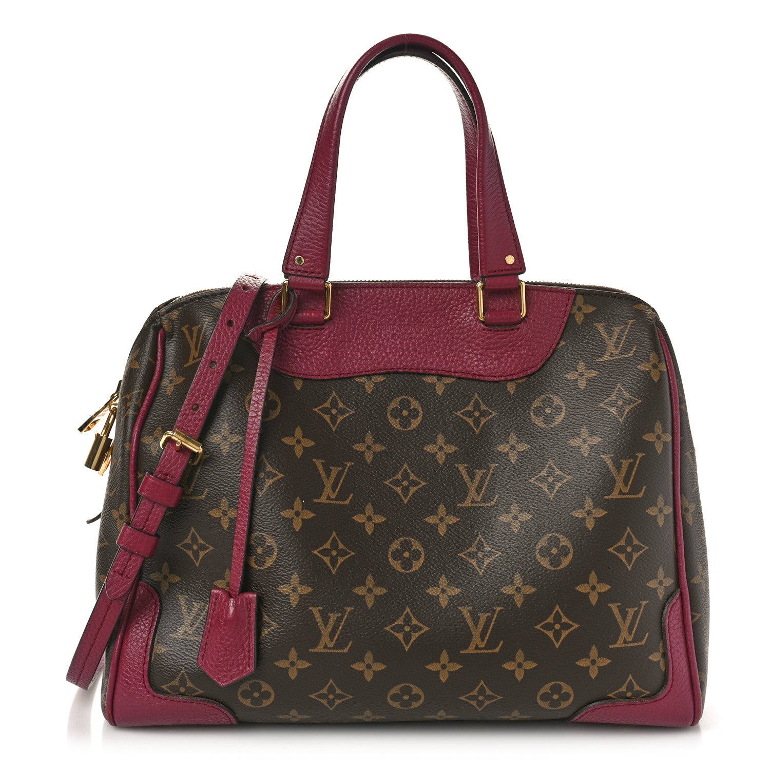 Louis Vuitton LOUIS VUITTON Monogram Retiro NM Raisin 1 of 7