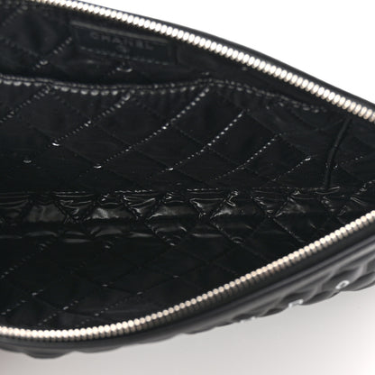 Chanel Metallic Calfskin Keyboard Pouch Black 5 of 6