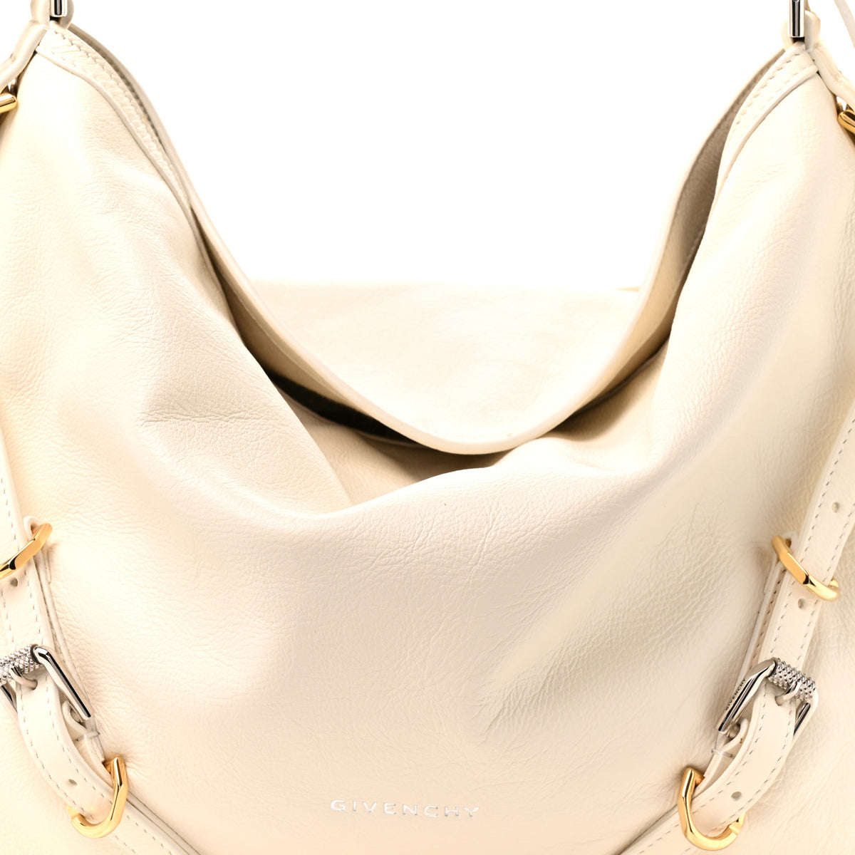 Calfskin Medium Voyou Bag Ivory