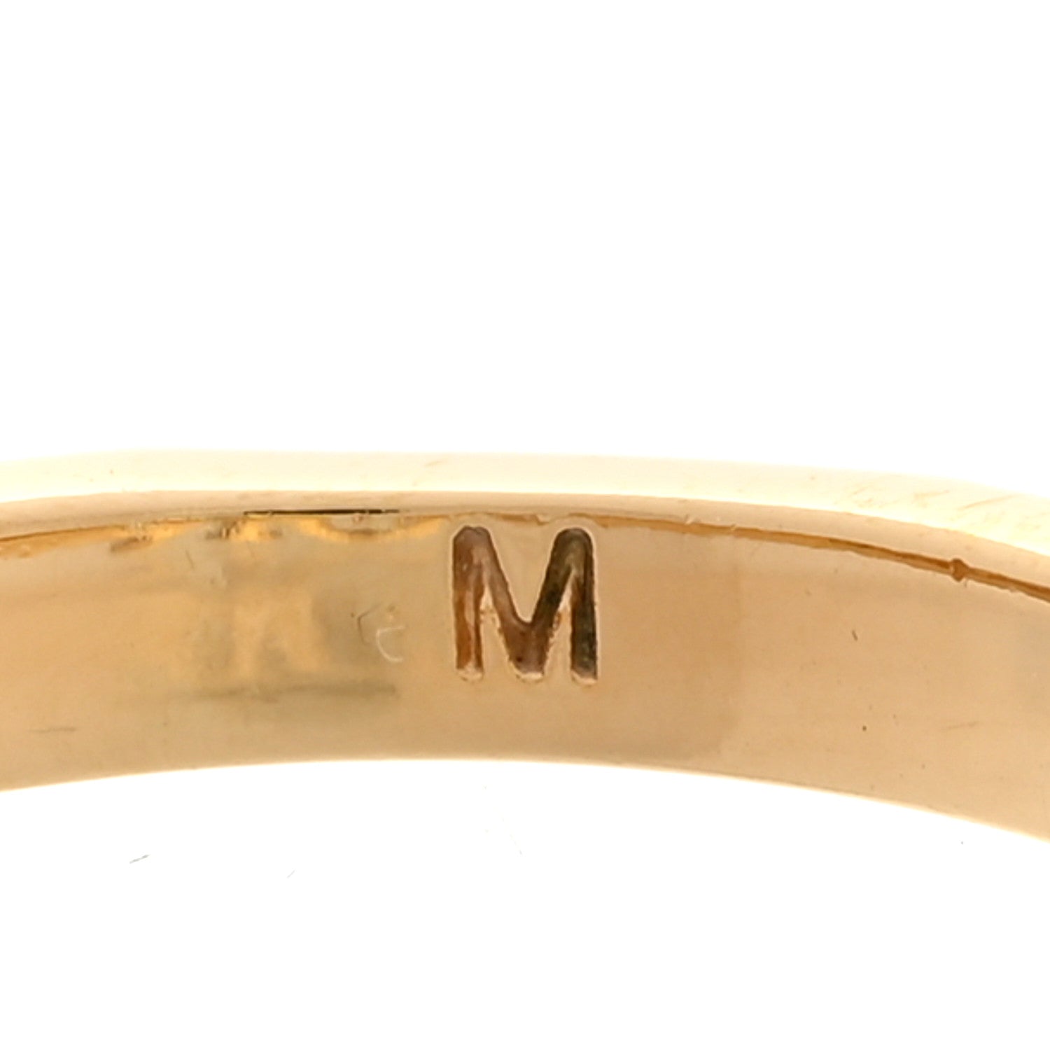 Christian Dior Metal Crystal DIO(R)EVOLUTION Ring M Gold 1845695