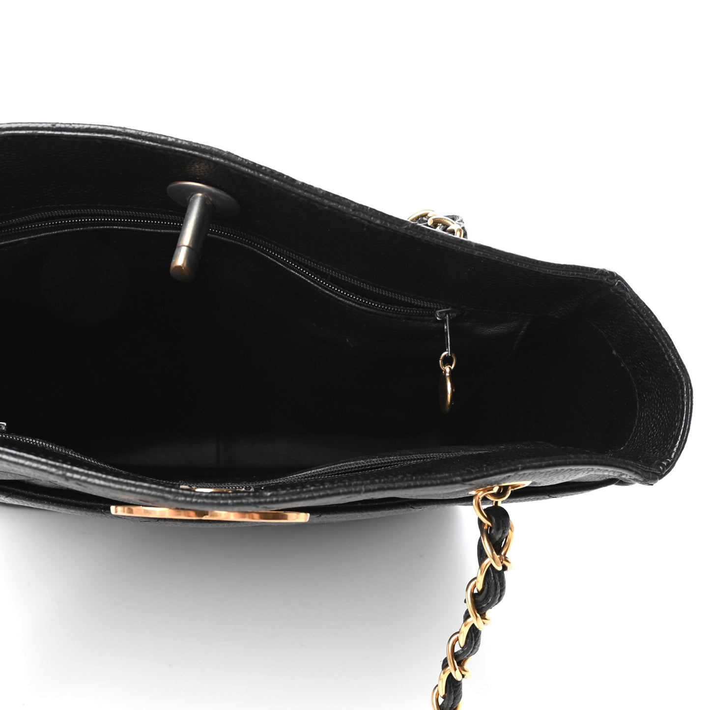 Caviar Shopper Tote Black