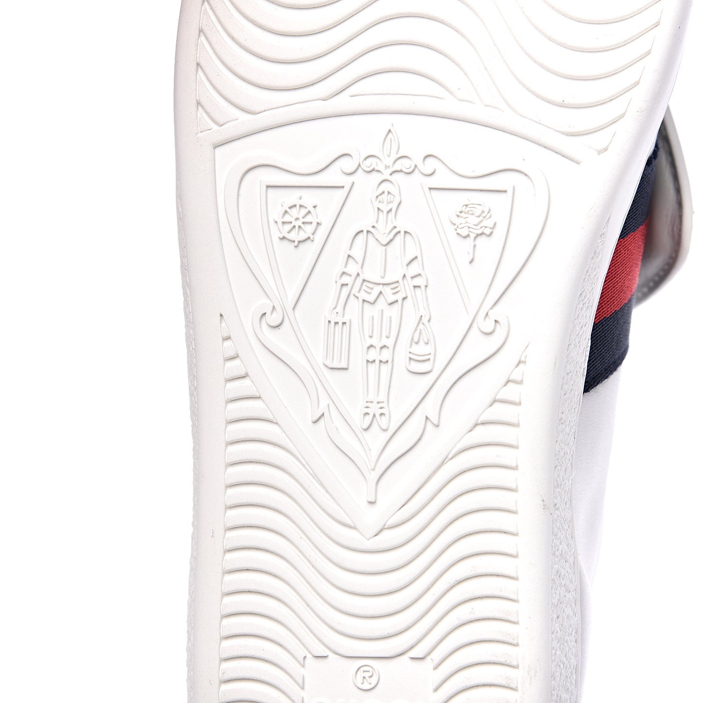 Calfskin Ayers Blind For Love Embroidered Womens Ace Sneakers 35.5 White