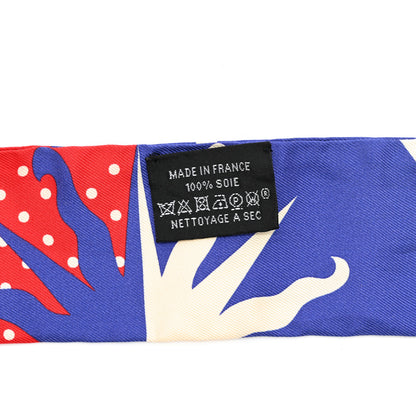 Hermes Silk Astrologie a Pois Twilly 3 of 4