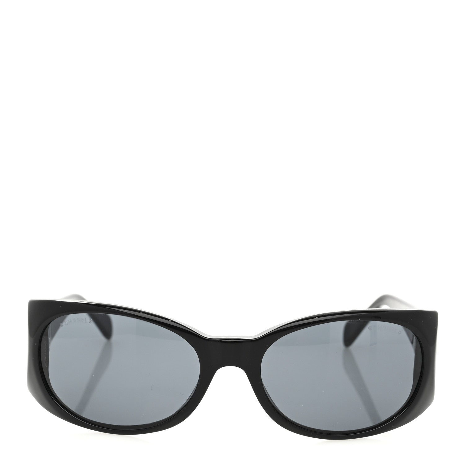 Chanel Acetate Pearl CC Sunglasses 5082-H Black 2 of 8