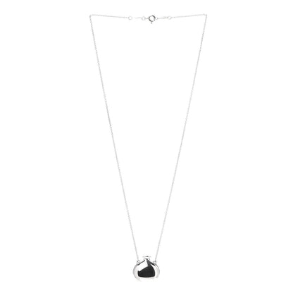 Tiffany Sterling Silver Elsa Peretti Bottle Pendant Necklace 3 of 7