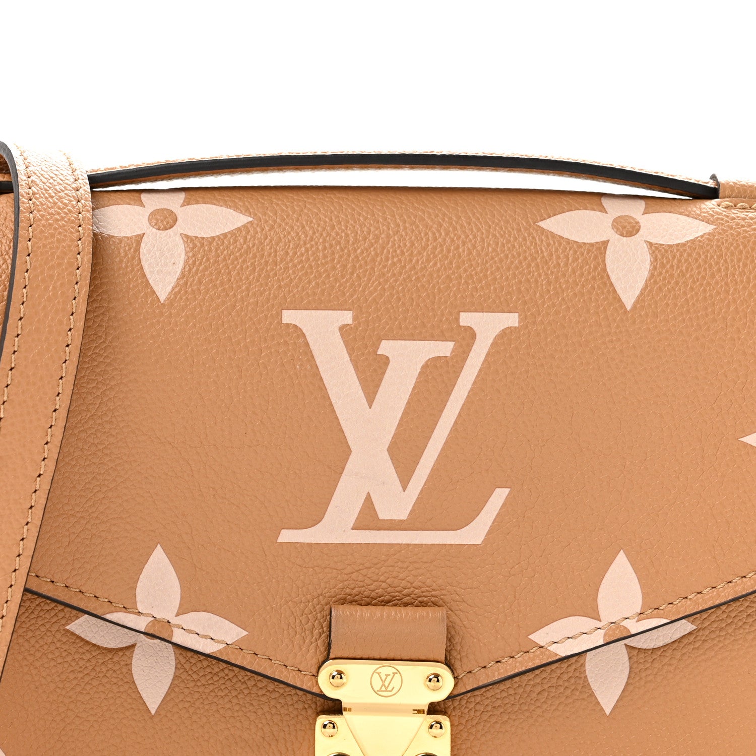 Louis Vuitton Empreinte Monogram Giant Pochette Metis Arizona Beige 7 of 11