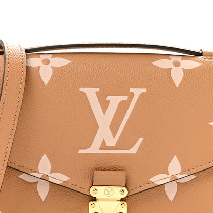 Louis Vuitton Empreinte Monogram Giant Pochette Metis Arizona Beige 7 of 11