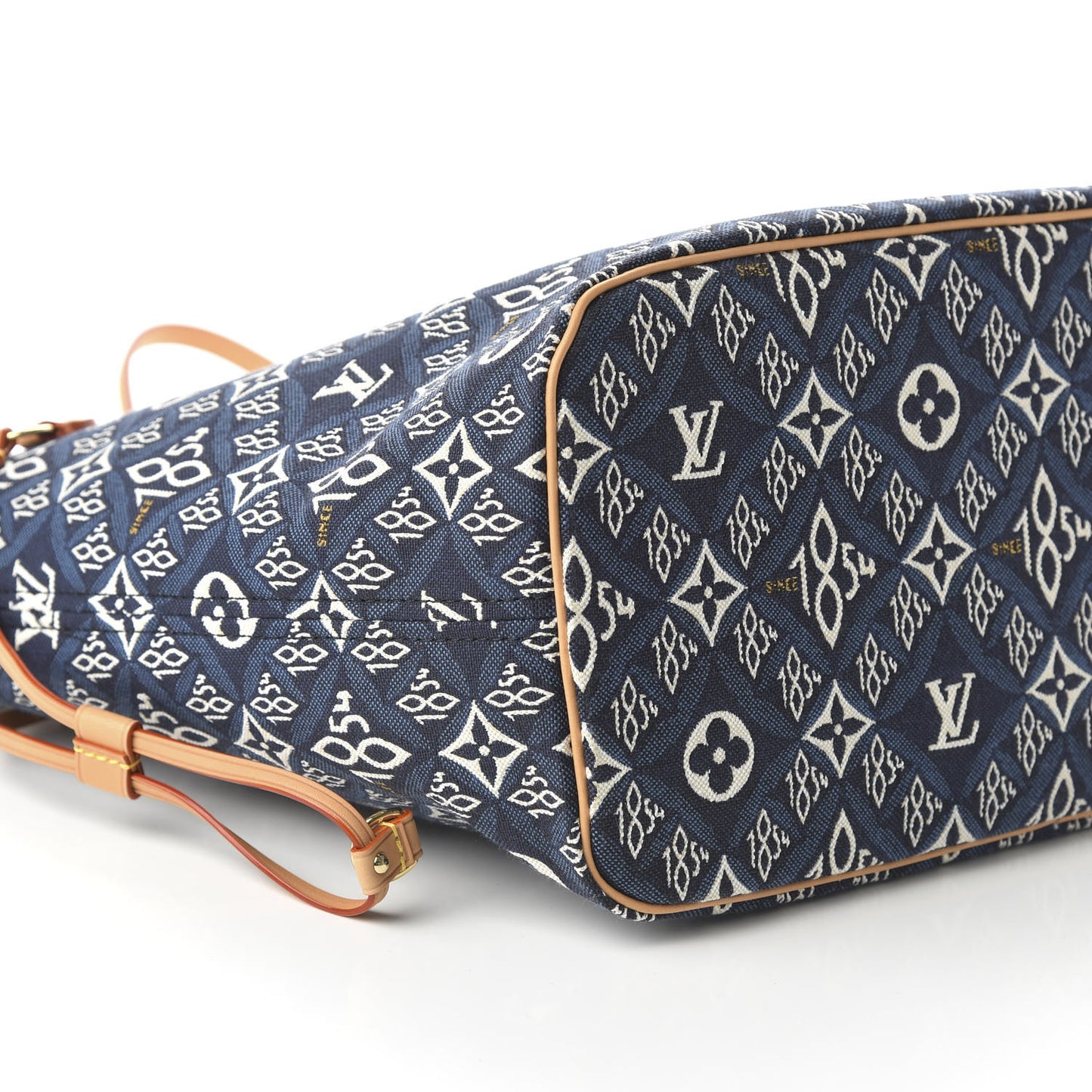 Jacquard Since 1854 Neverfull MM Blue