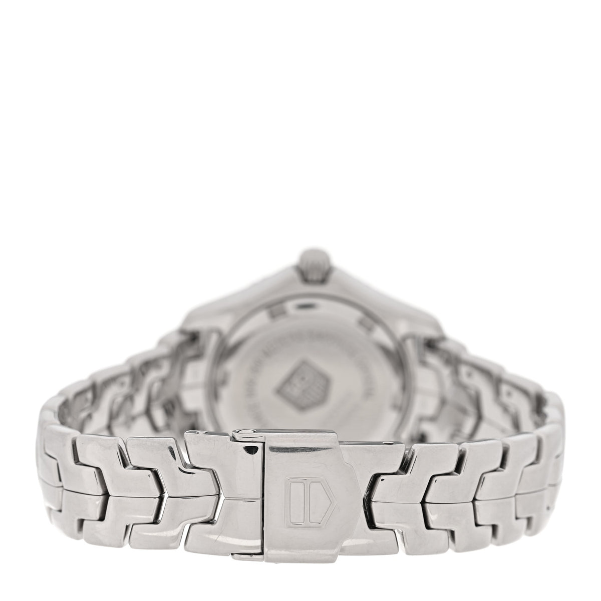 Tag Heuer Stainless Steel Diamond Mother of Pearl 27mm Link Quartz Watch WJ1319 3 of 4