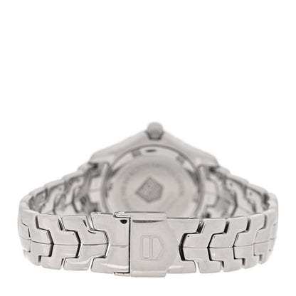 Tag Heuer Stainless Steel Diamond Mother of Pearl 27mm Link Quartz Watch WJ1319 3 of 4
