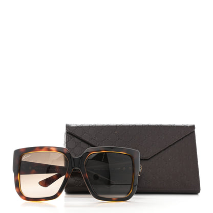 Gucci Acetate Sunglasses GG3713S Havana Gold 8 of 8