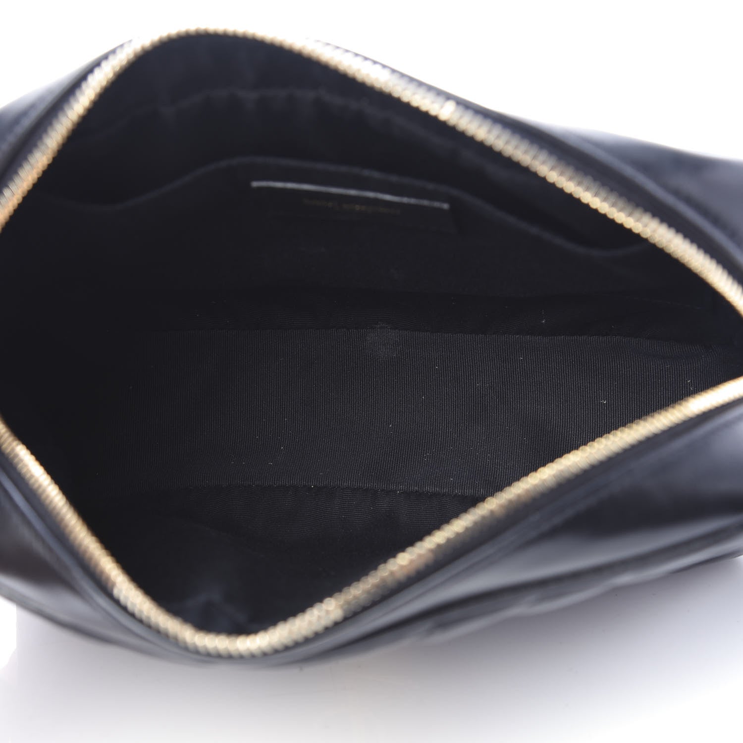 Saint Laurent Calfskin Matelasse Monogram Lou Camera Bag Black 5 of 10