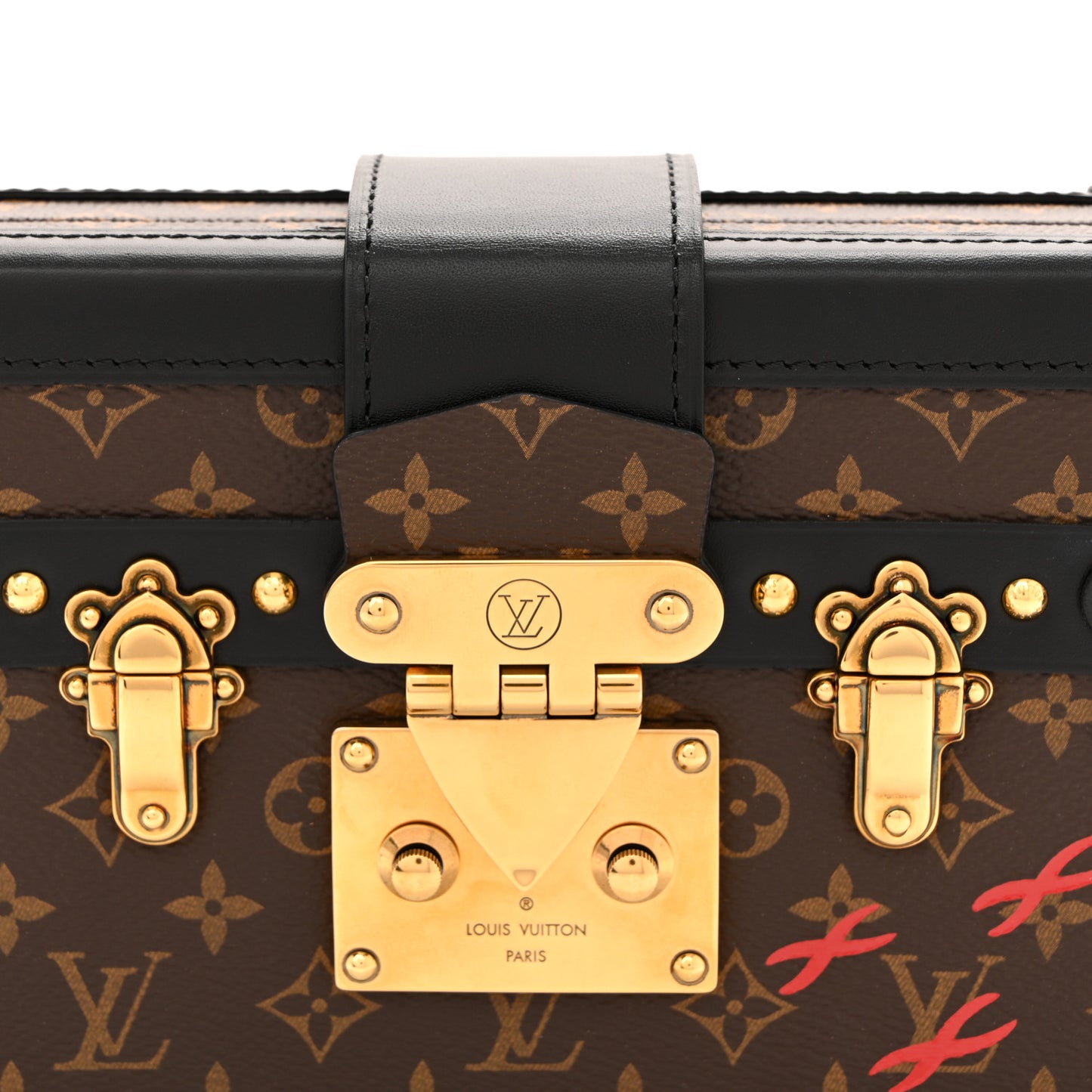 Monogram Petite Malle Black
