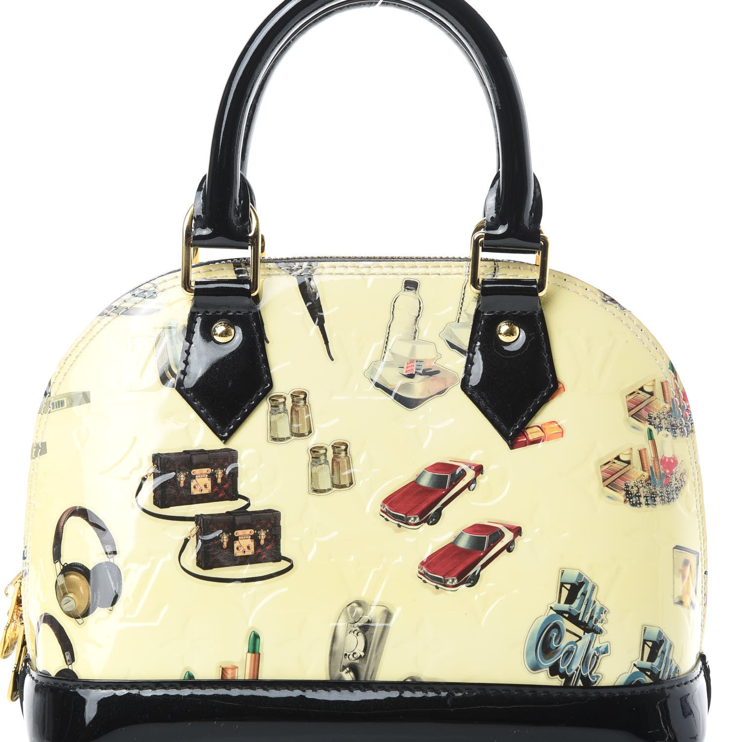 Louis Vuitton Vernis Stickers Alma BB 8 of 10