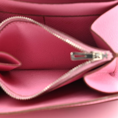 Hermes Epsom Constance Short Wallet 5P Pink 11 of 17