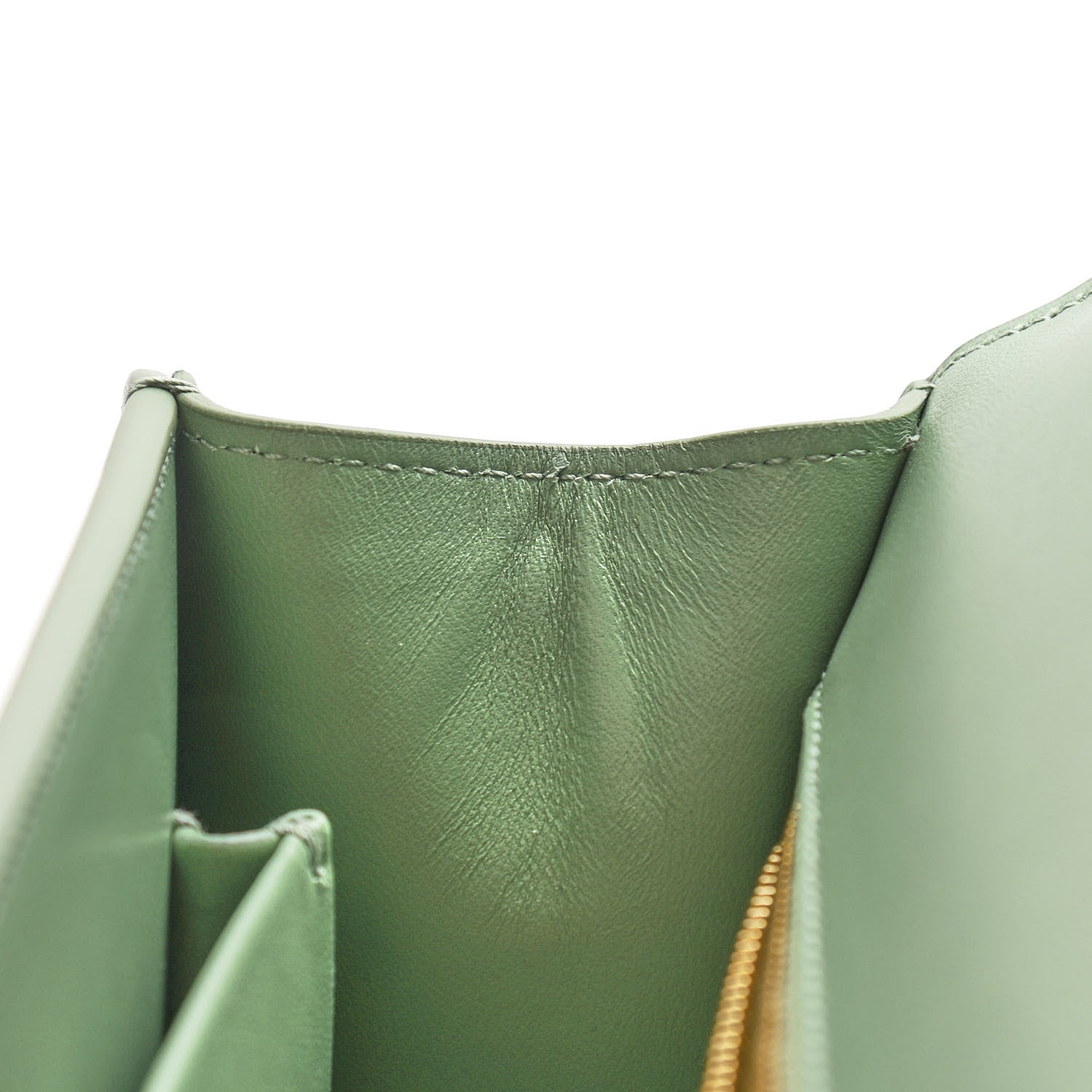 Christian Dior Smooth Calfskin 30 Montaigne Flap Bag Mint Green 10 of 12