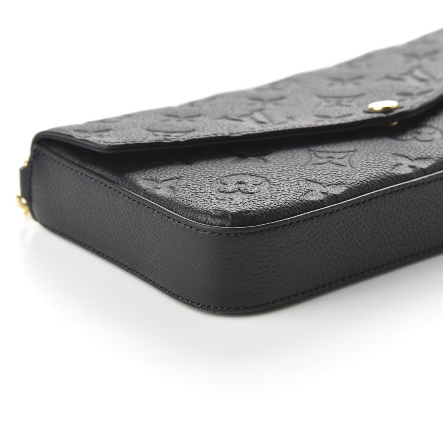 Louis Vuitton Empreinte Pochette Felicie Chain Wallet Black 8 of 10