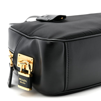 Prada Tessuto Vitello Bauletto Black 9 of 10