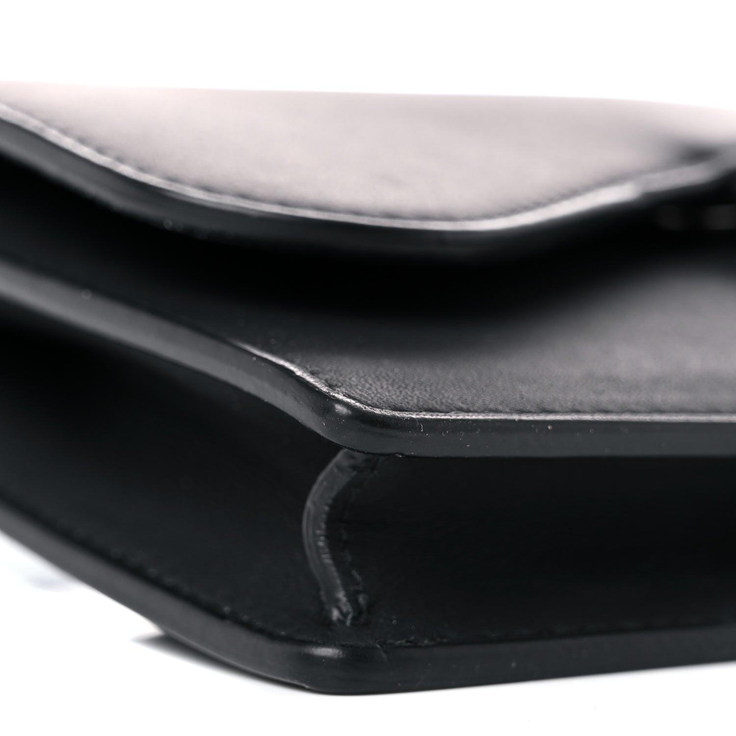 Christian Dior Ultra Matte Calfskin Saddle Belt Bag Black 7 of 14