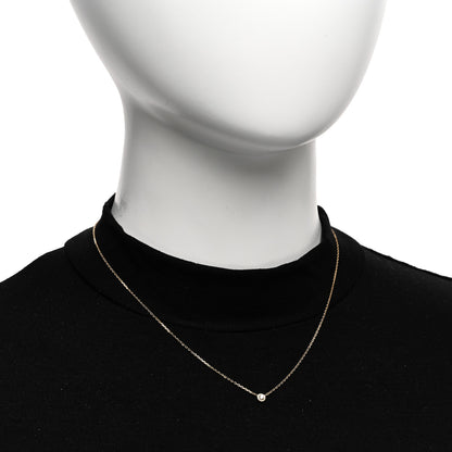 Cartier 18K Yellow Gold Diamond XS D'Amour Pendant Necklace 2 of 5