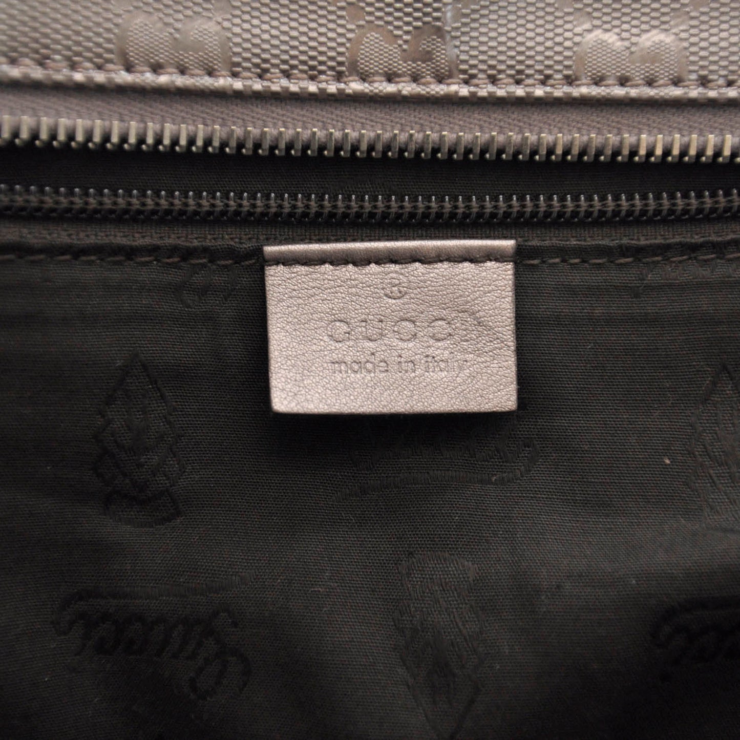 Imprime Monogram Medium Zippered Shopping Tote Mauve