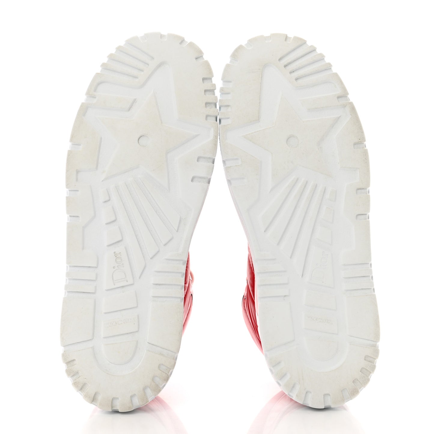 Nylon Fabric Womens D-Player High Top Sneakers 38.5 Red