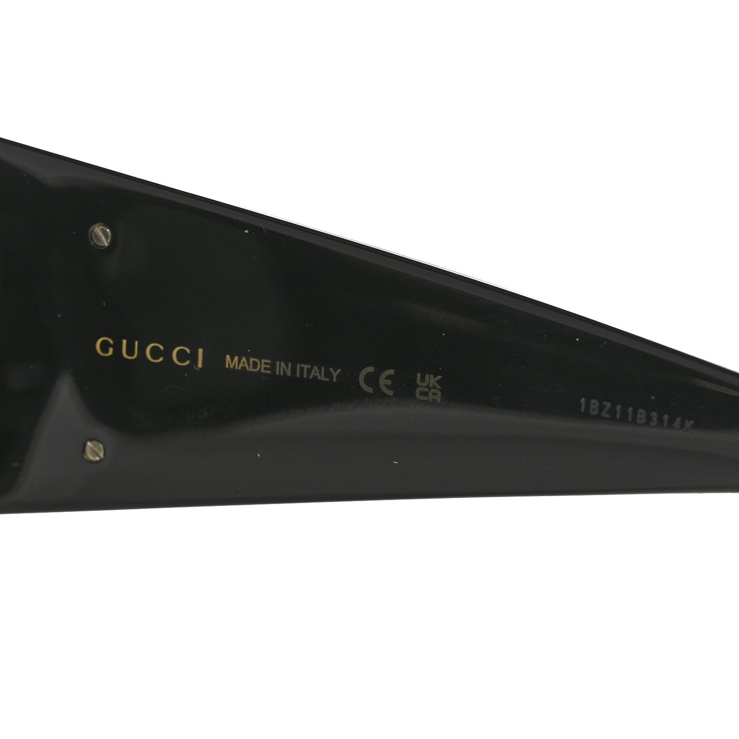 Acetate Square Frame Sunglasses GG1842S Black