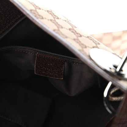Gucci Monogram Eclipse Messenger Dark Brown 8 of 10