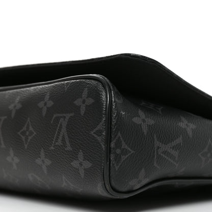 Louis Vuitton Monogram Eclipse District MM Black 8 of 8