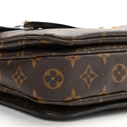 Louis Vuitton Monogram Braided Pochette Metis Coquelicot 8 of 10