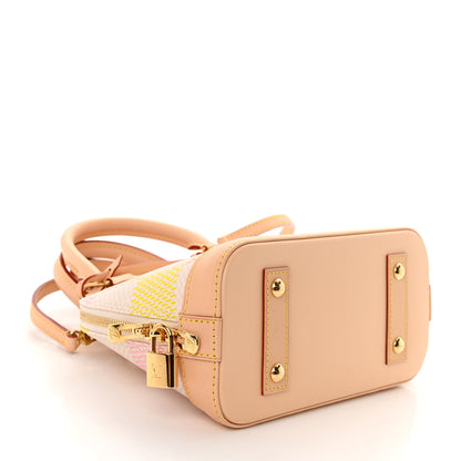 Louis Vuitton Damierlicious Alma BB Rose Peach 4 of 9