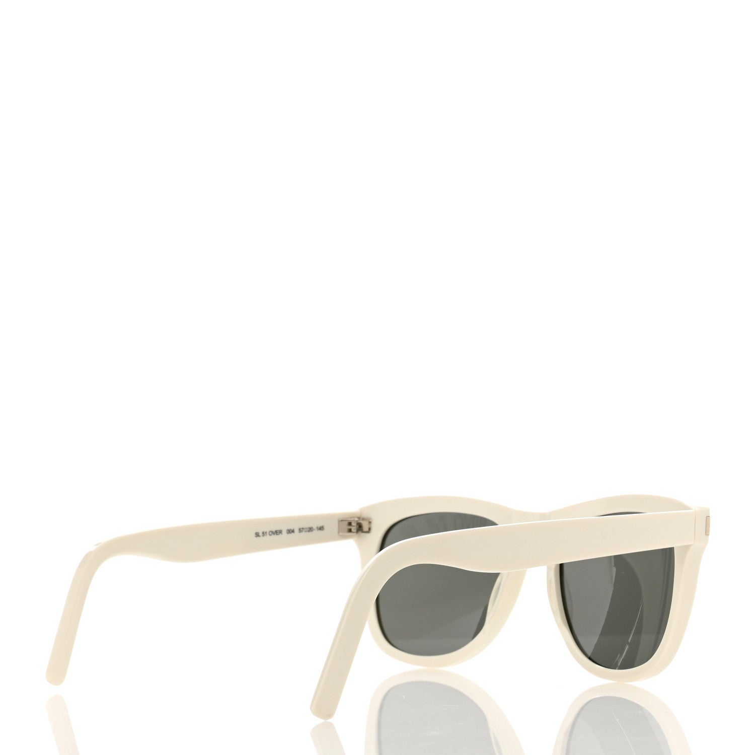 Saint Laurent Acetate Over Sunglasses SL 51 White 4 of 7