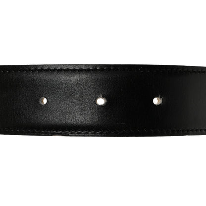 Hermes Swift Epsom 24mm Mini H Belt 70 28 Black Gold 5 of 8