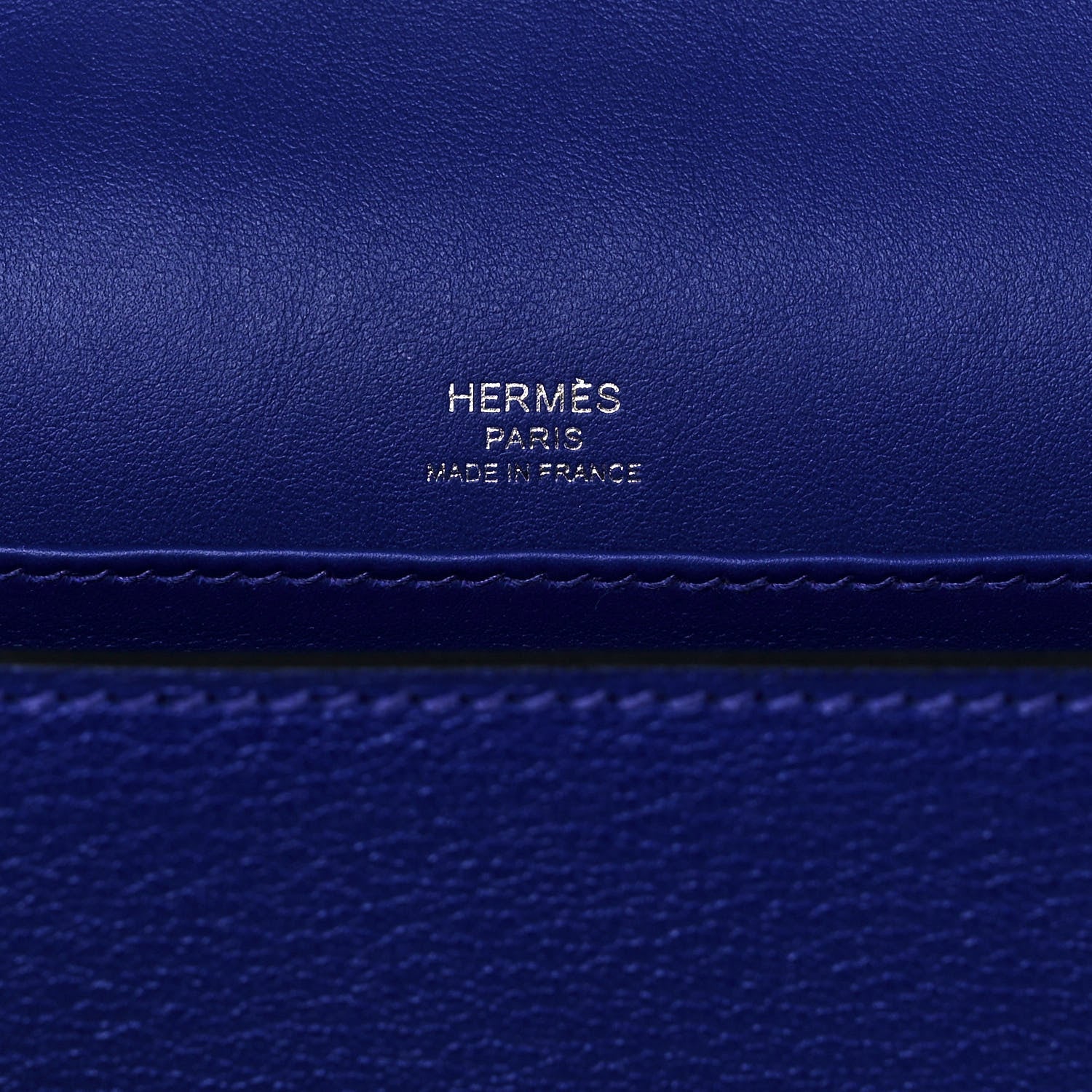 Hermes Chevre Mysore Geta Bleu Electrique 6 of 11